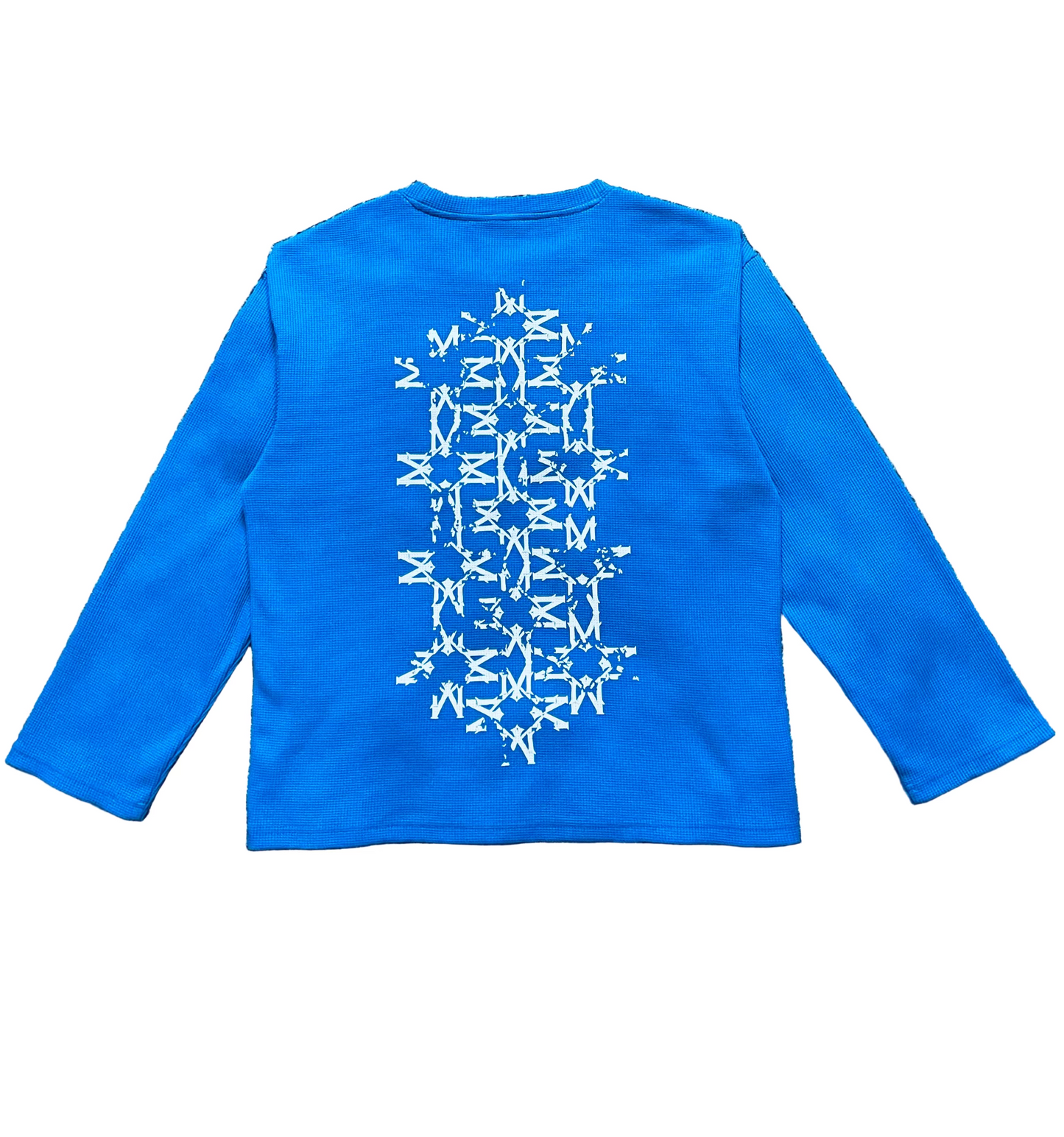 Maru Cobalt Waffle Long Sleeve