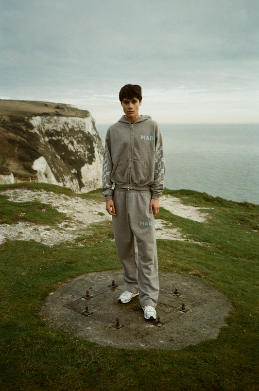 Maru Grey Marl Tracksuit